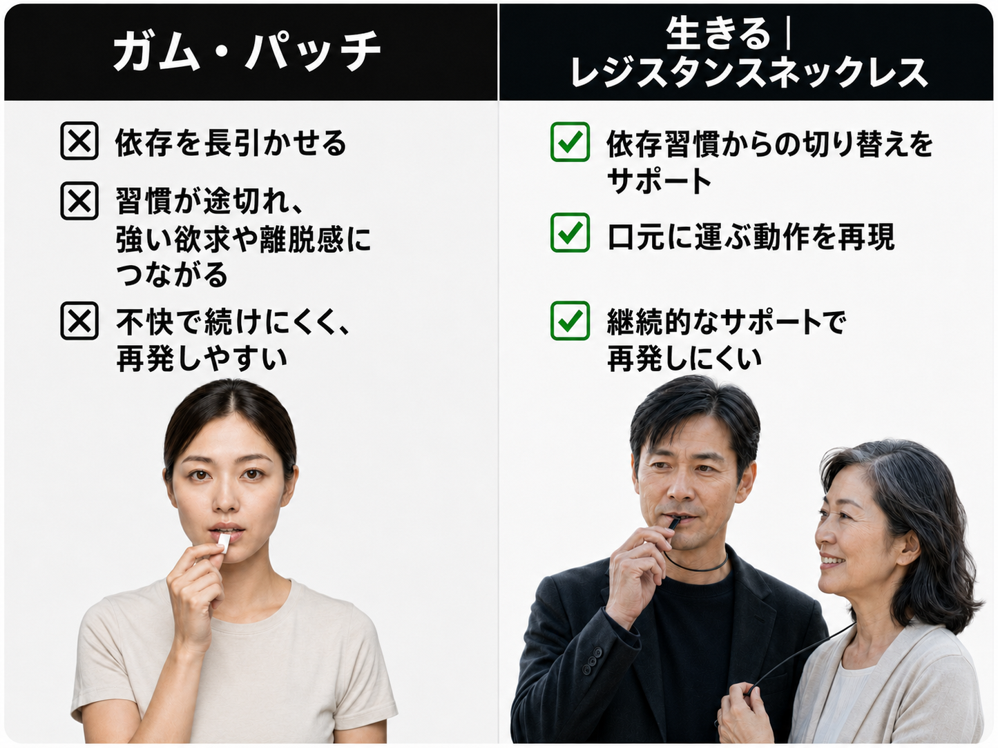 禁煙サポートネックレス